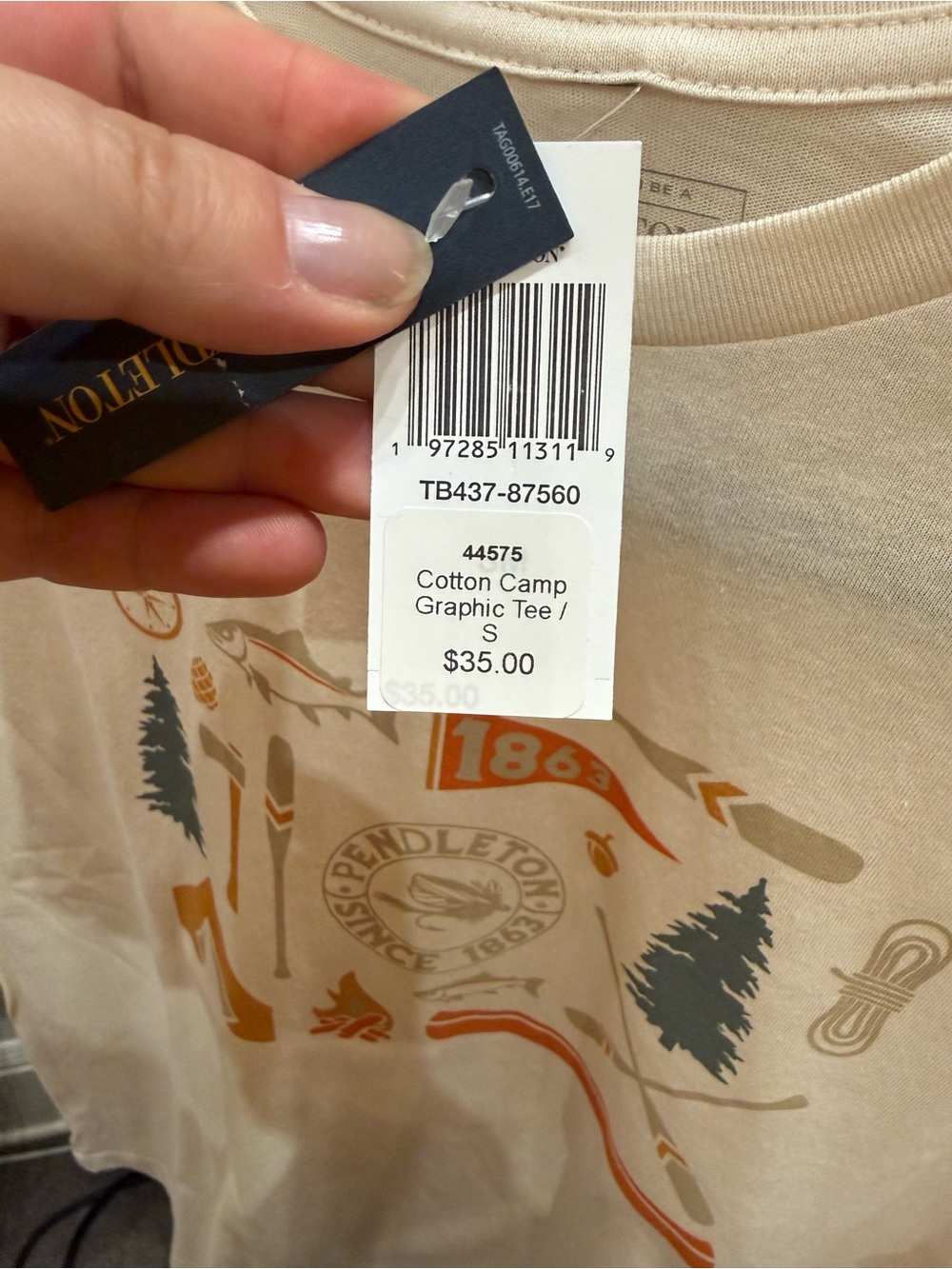 Pendleton Cotton Camp Graphic Tee